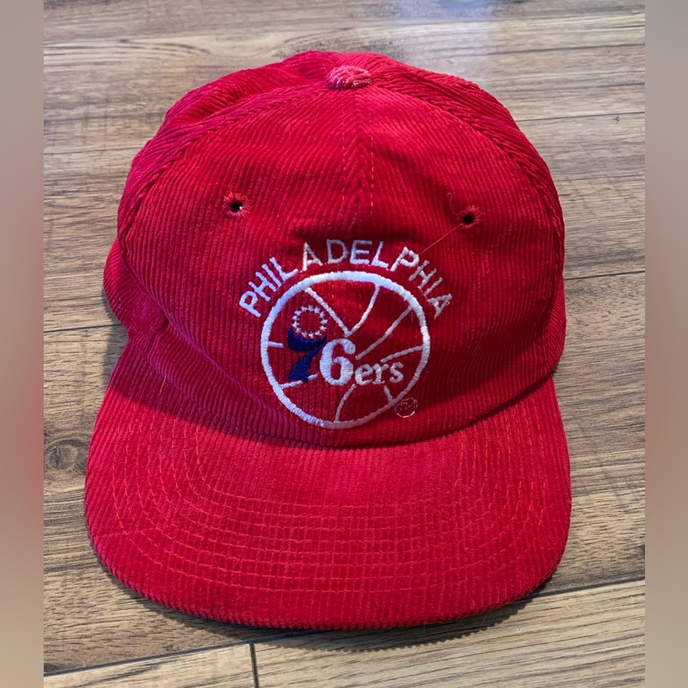 Vintage Philadelphia 76ers corduroy Hat
